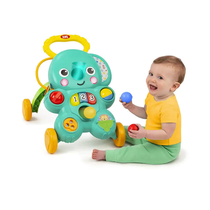 Caminador Elefante de Pelotas 2 en 1 BRIGHT STARTS Stroll 'n Roll