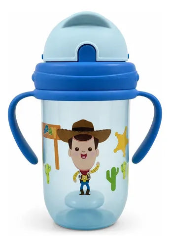 Vaso Antiderrame Toy Story Sipper Cup Con Bombilla 270ml +6m
