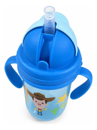 Vaso Antiderrame Toy Story Sipper Cup Con Bombilla 270ml +6m