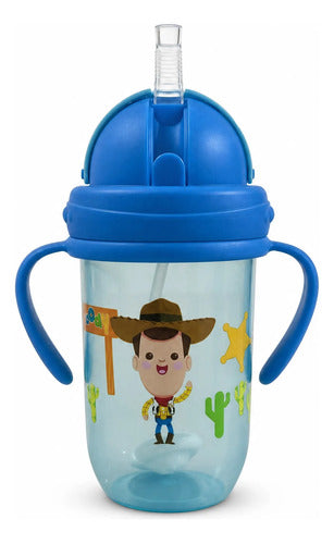 Vaso Antiderrame Toy Story Sipper Cup Con Bombilla 270ml +6m