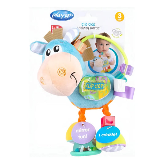 Sonajero PLAYGRO Clip Clop con Actividades