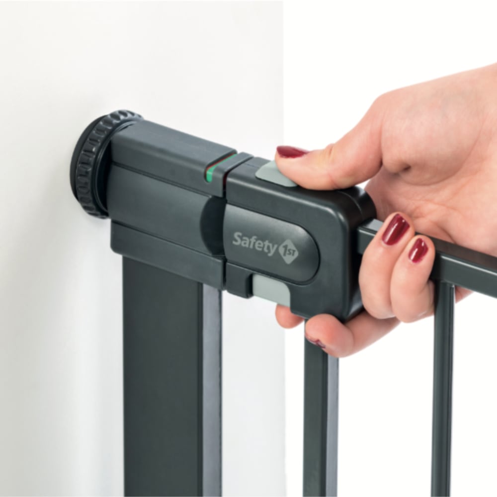 Puerta de Seguridad con Cierre Automático SAFETY 1ST, Negra