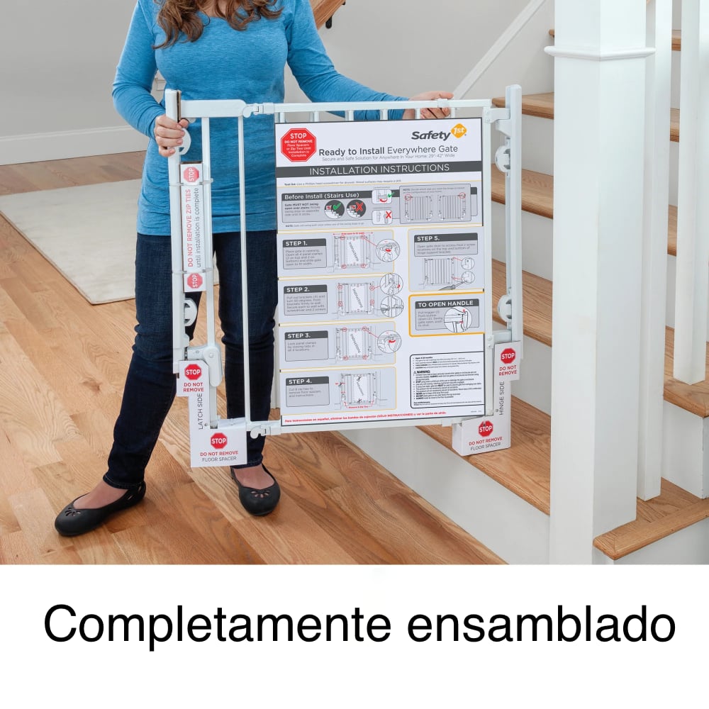 Puerta de Seguridad Fácil Instalación SAFETY 1ST 73.7 a 106.7 cm