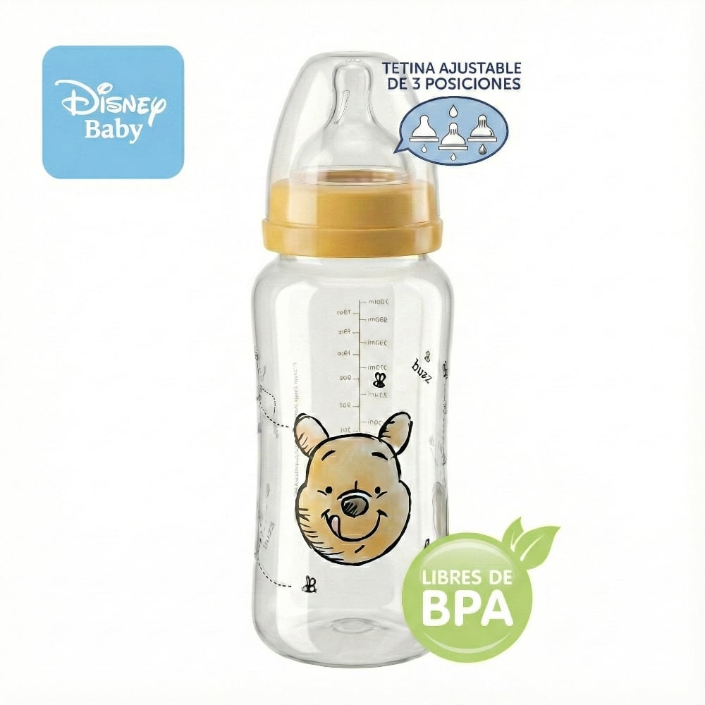Mamadera Boca Ancha 360ml 0M+ DISNEY