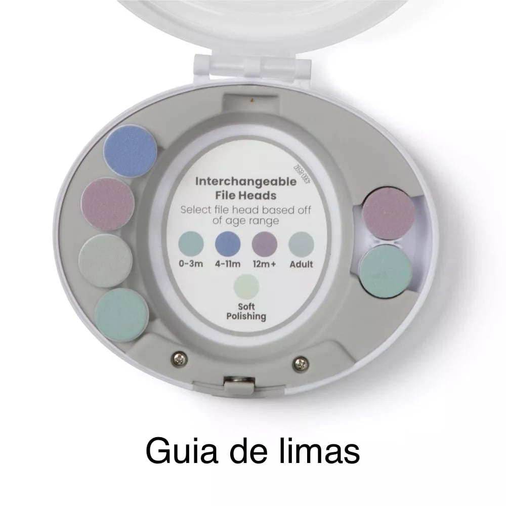 Lima de Uñas Eléctrico con Luz para Bebé SAFETY 1ST Electric Ease