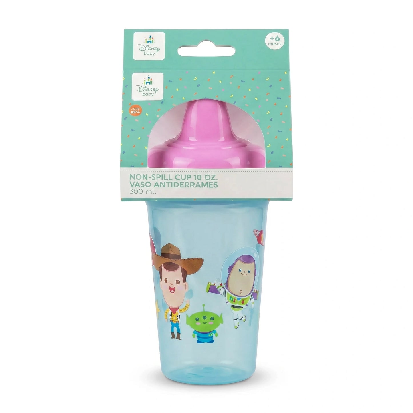 Vaso Bebé Antiderrames para Bebé DISNEY BABY Toy Story 300ml, Libre de BPA