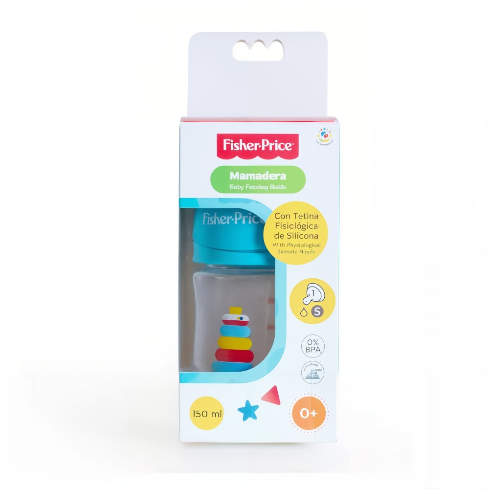 Mamadera Boca Ancha FISHER PRICE 150 ml