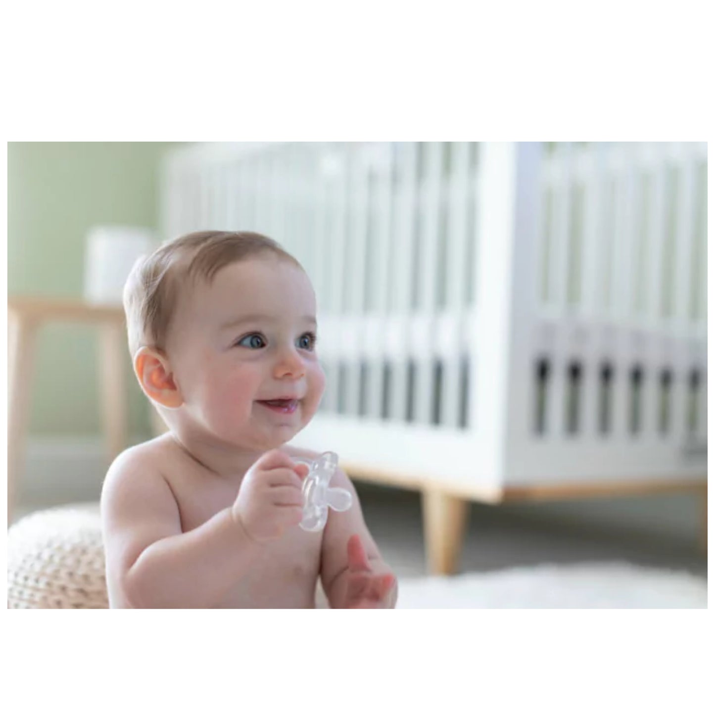 Chupete de Silicona CHICCO Physio Soft Transparente 0-6m+