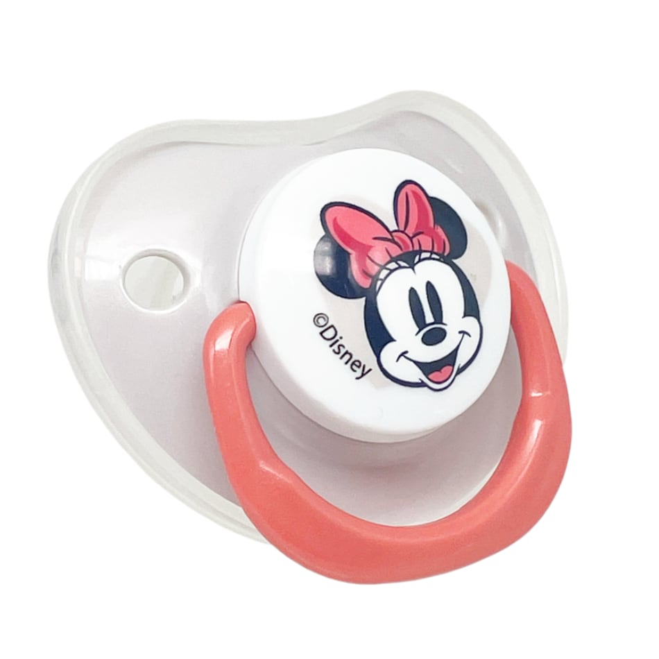 2 chupetes de Entretencion silicona DISNEY  0m+