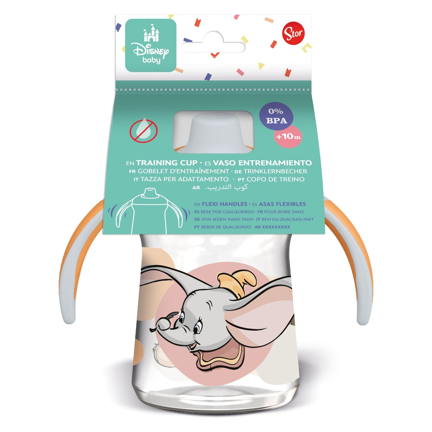 Vaso Antiderrame Flexialas 380ml DISNEY 10m+