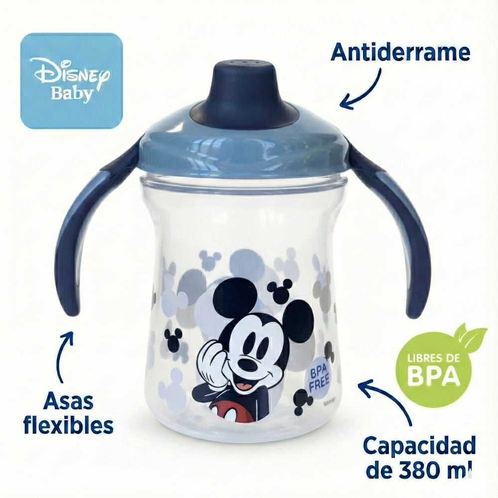Vaso Antiderrame Flexialas 380ml DISNEY 10m+