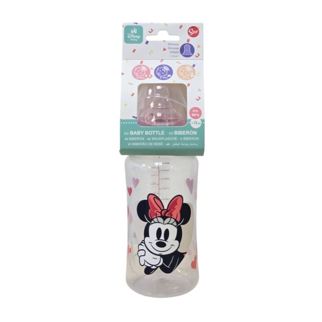 Mamadera Boca Ancha 350ml 0M+ DISNEY