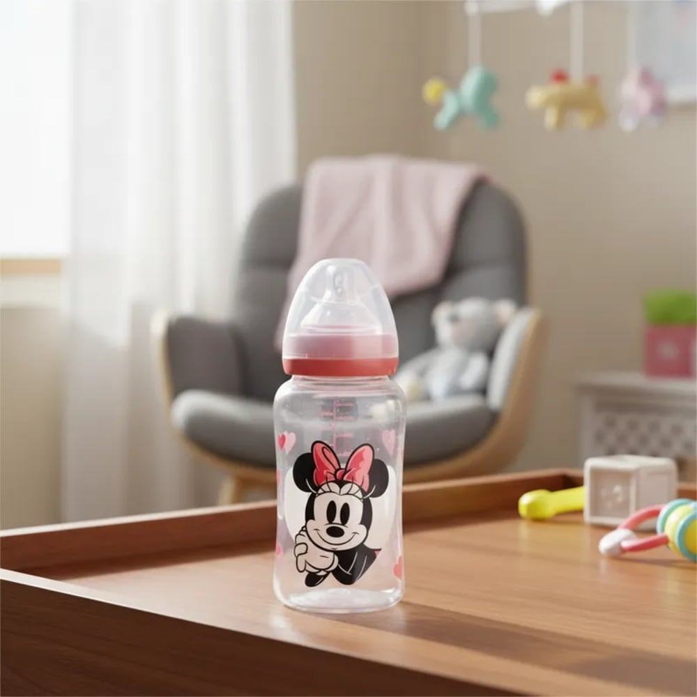 Mamadera Boca Ancha 350ml 0M+ DISNEY