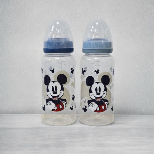 Set de 2 Mamaderas Boca Ancha 360ml DISNEY 0M+