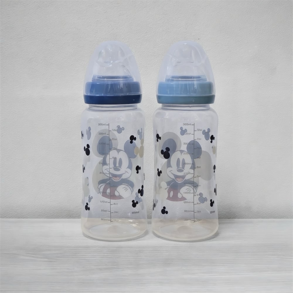 Set de 2 Mamaderas Boca Ancha 360ml DISNEY 0M+