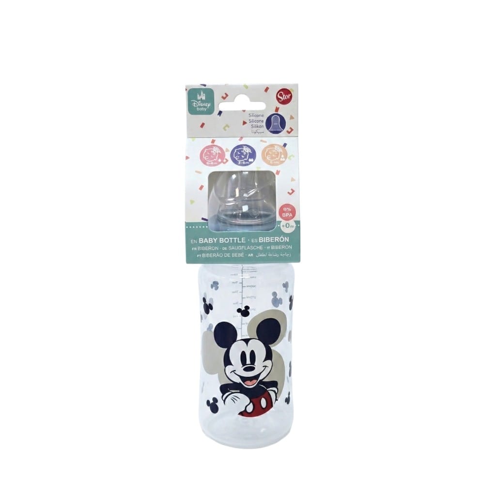 Mamadera Boca Ancha 350ml 0M+ DISNEY