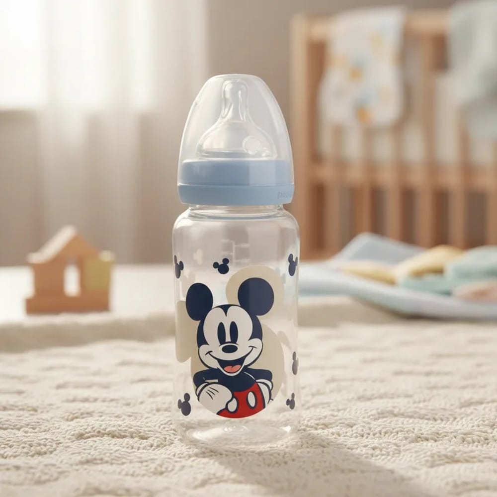 Mamadera Boca Ancha 350ml 0M+ DISNEY