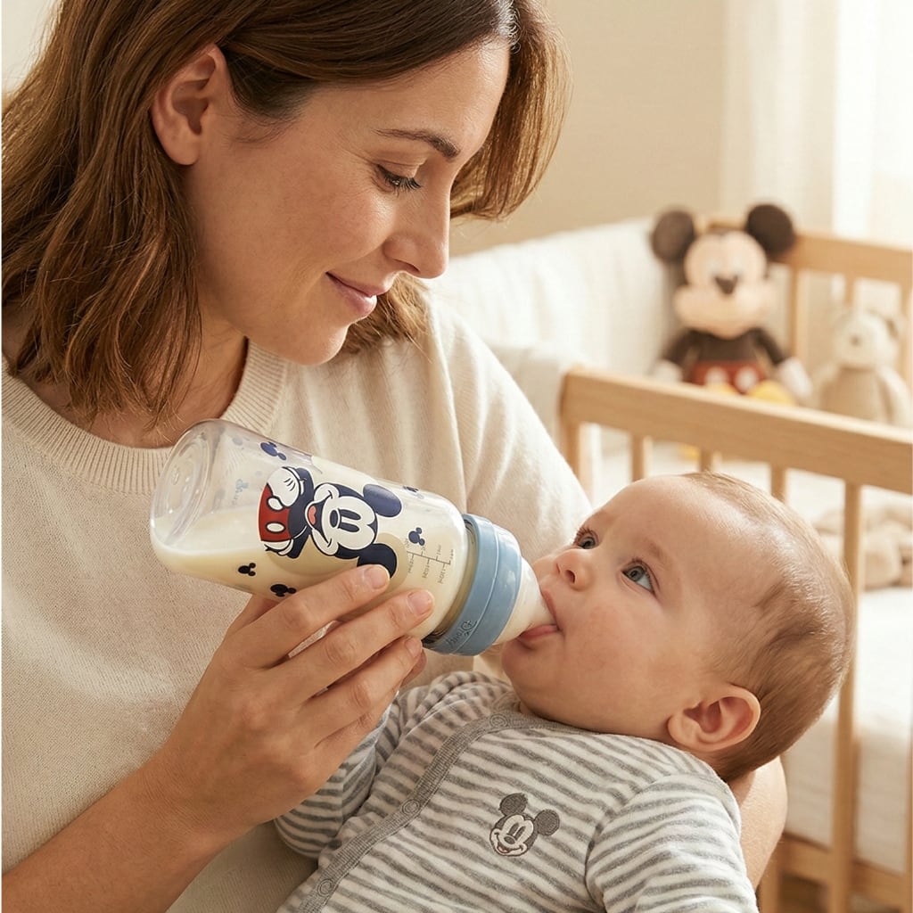 Mamadera Boca Ancha 350ml 0M+ DISNEY