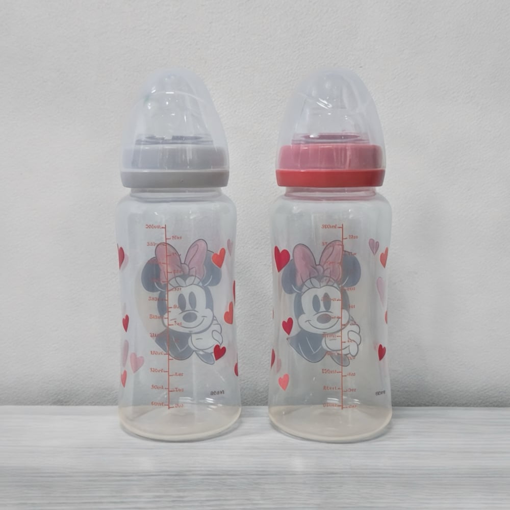 Set de 2 Mamaderas Boca Ancha 360ml DISNEY 0M+