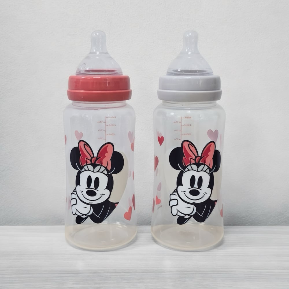 Set de 2 Mamaderas Boca Ancha 360ml DISNEY 0M+