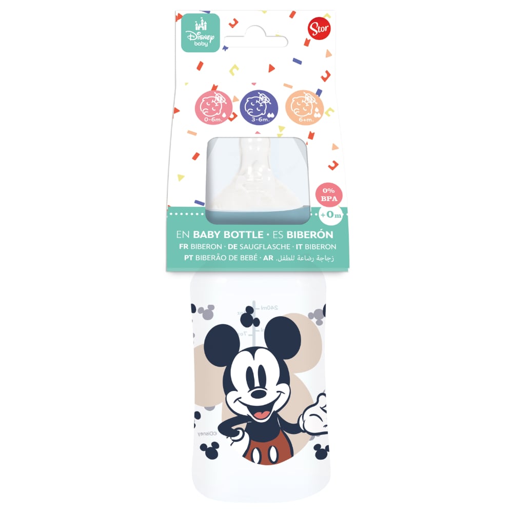 Mamadera Boca Ancha DISNEY 240ml 0M+
