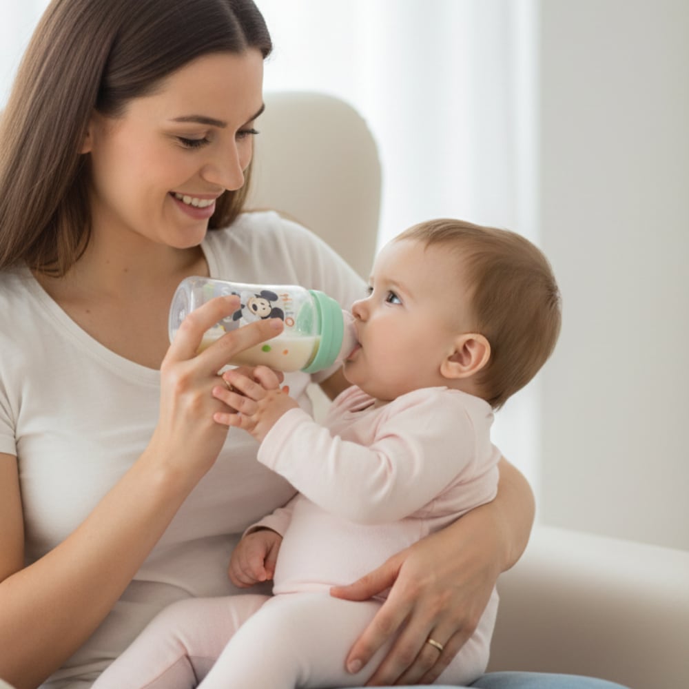 Set 2 Mamaderas Boca Ancha Disney 240ml 0M+