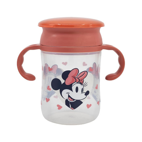 Vaso Antiderrame y Entrenamiento  360° con Tapa y  Asas 395ml, 12m+