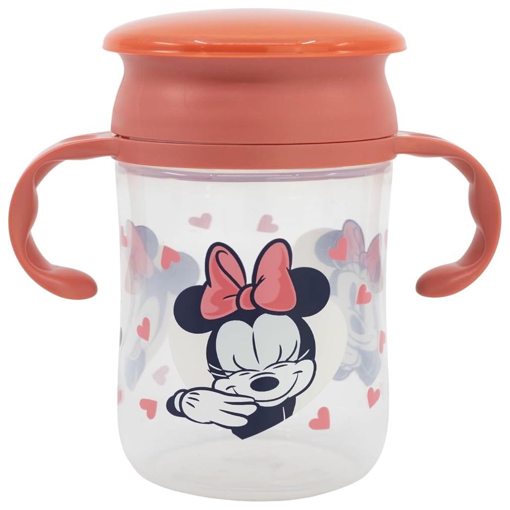 Vaso Antiderrame y Entrenamiento  360° con Tapa y  Asas 395ml, 12m+