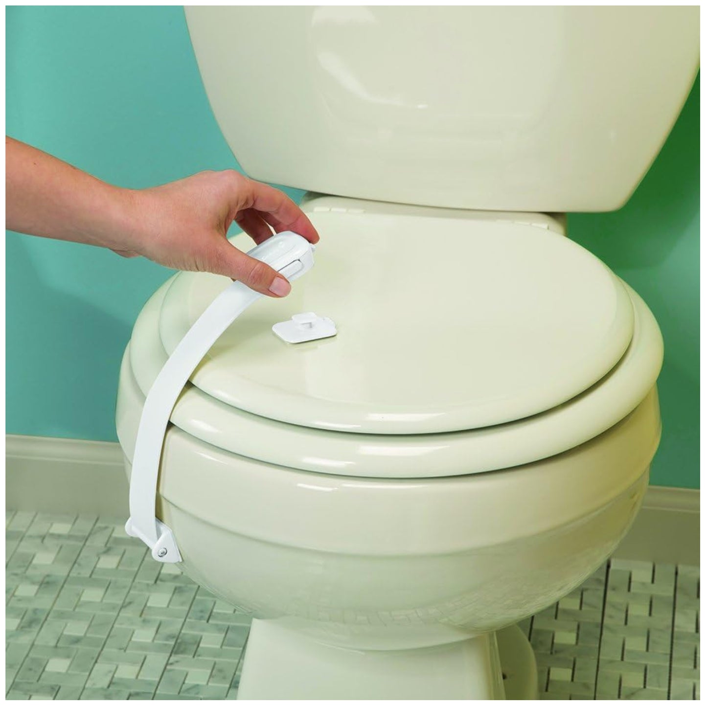 2 Pack Seguro para Tapa WC SAFETY 1ST, Blanco