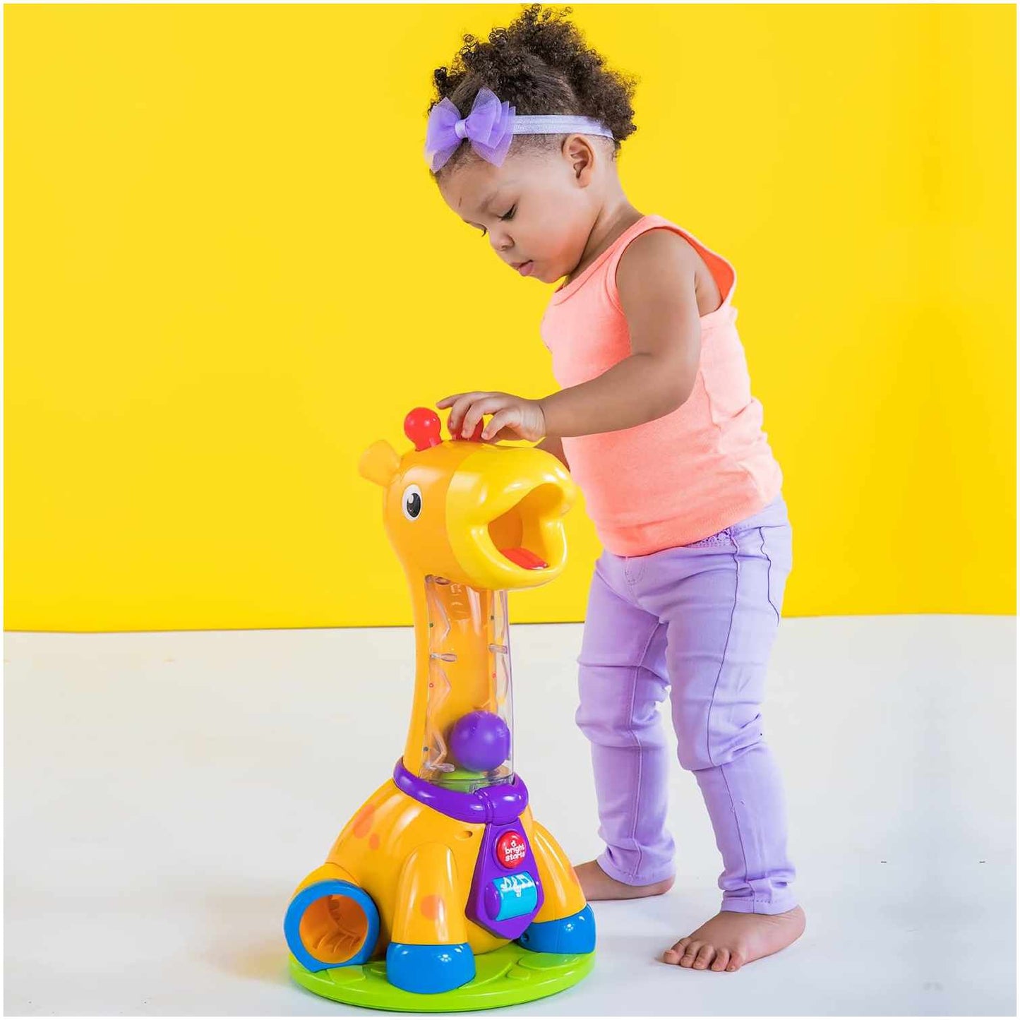 Jirafa con Luces y Sonidos BRIGHT STARTS Spin & giggle