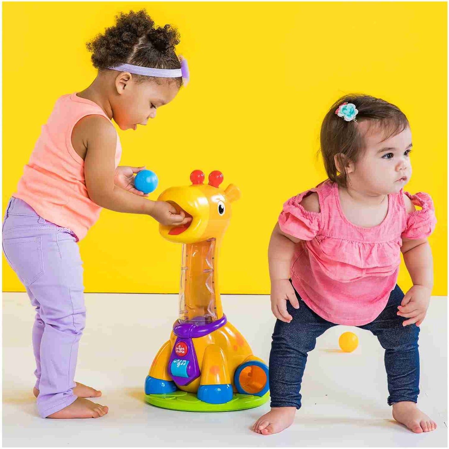 Jirafa con Luces y Sonidos BRIGHT STARTS Spin & giggle