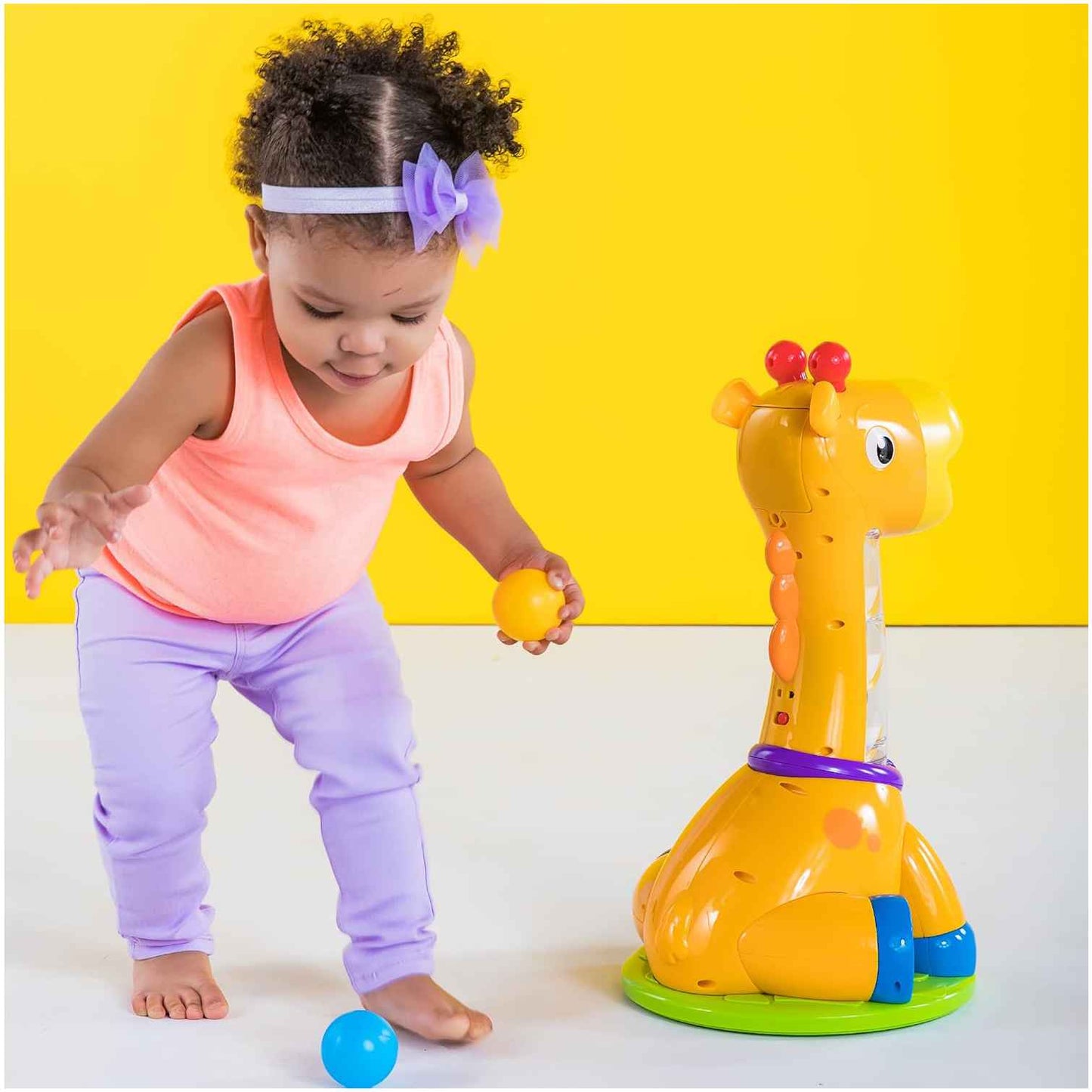 Jirafa con Luces y Sonidos BRIGHT STARTS Spin & giggle