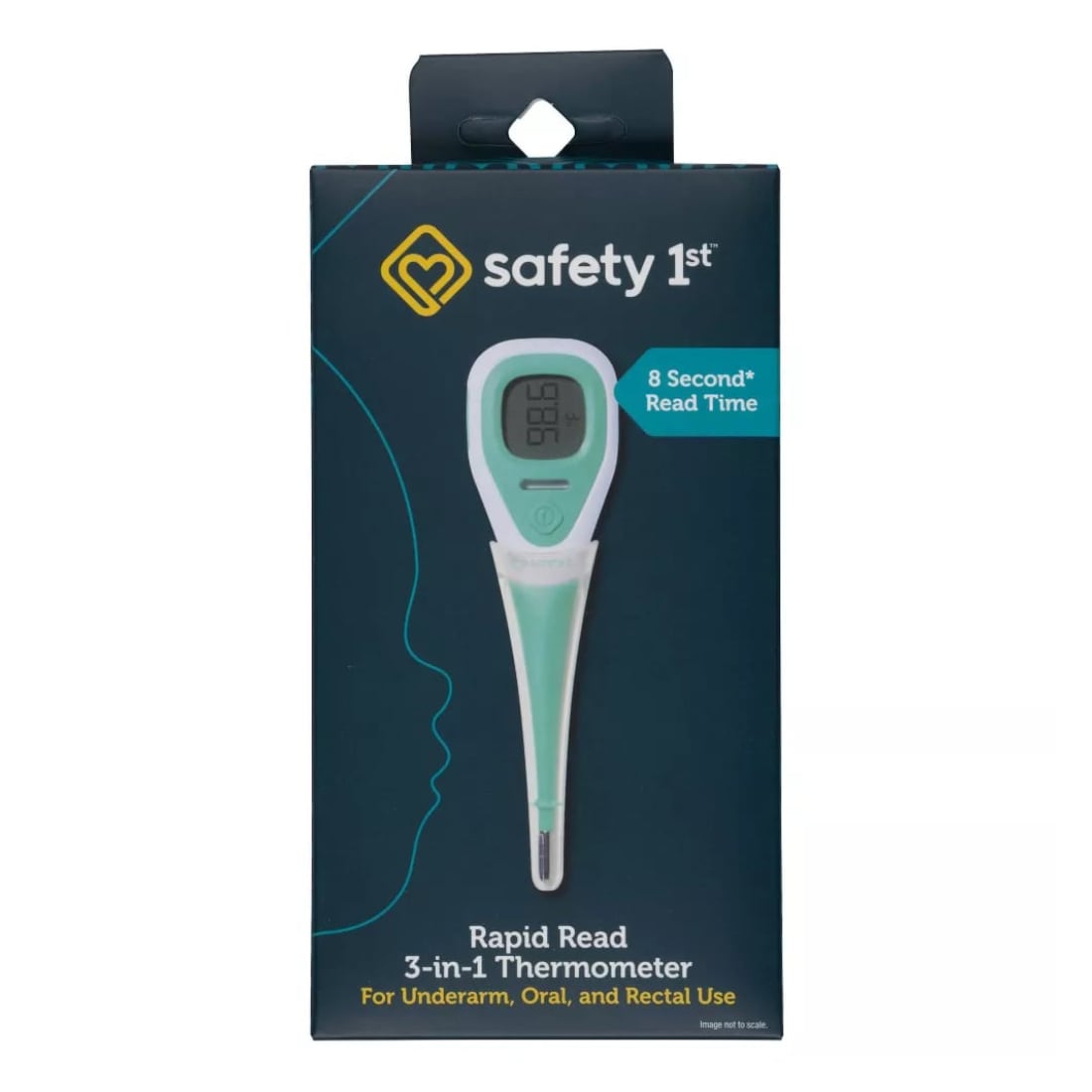 Termómetro 3 en 1 de Lectura Rápida SAFETY 1ST