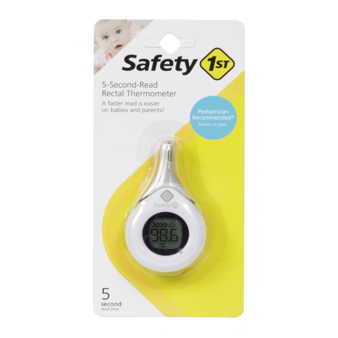 Termómetro Rectal de Lectura Rápida SAFETY 1ST