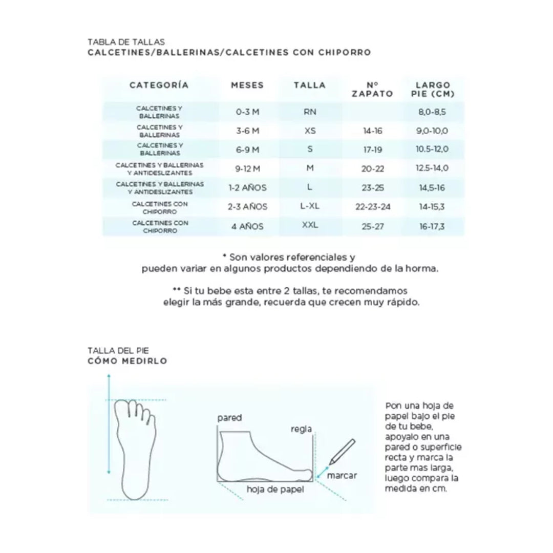 Tripack Calcetines INFANTI Garden