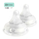 Tetina Boca Ancha SofTouch PIGEON LLL 15 meses+, 2 Unidades