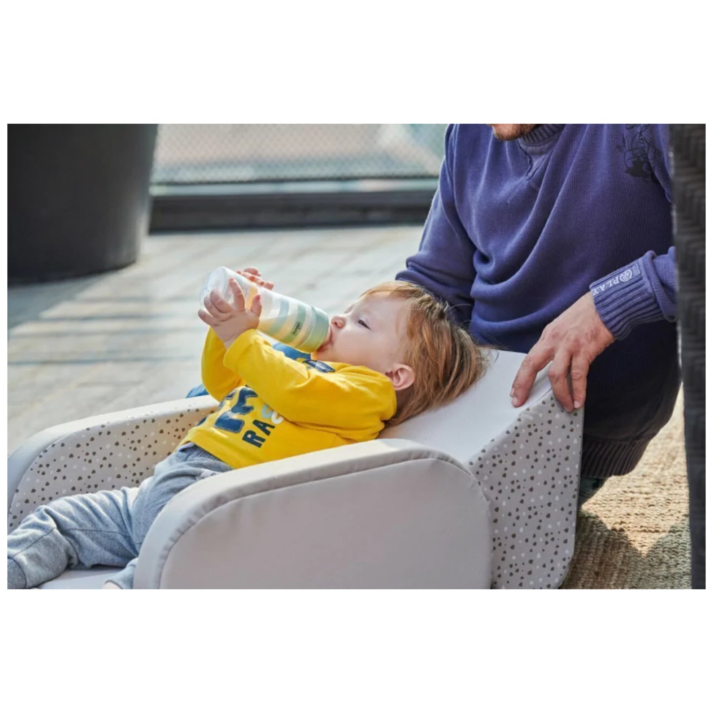 Mamadera de Plástico CHICCO Well-Being PP 150 ml 0m+, Verde