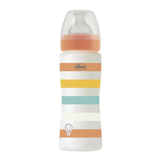 Mamadera de Plástico CHICCO Well-being PP 330 ml 4m+
