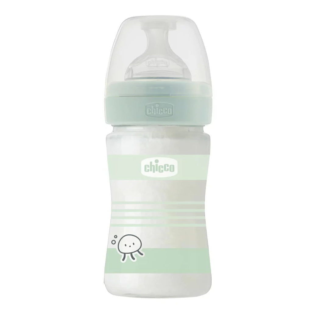 Mamadera de Vidrio CHICCO Well-Being 150 ml