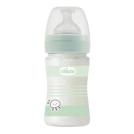 Mamadera de Vidrio CHICCO Well-Being 150 ml