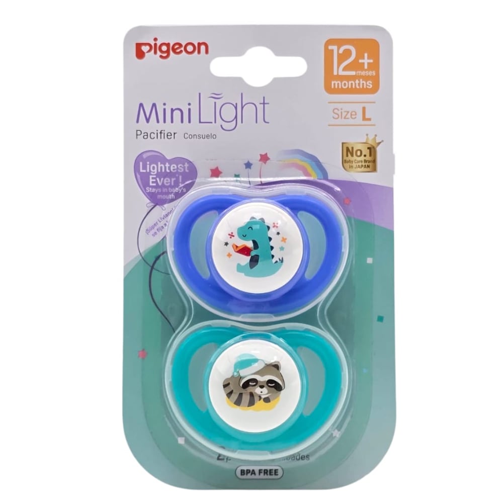 Chupete Odontológico PIGEON Mini Light Talla L 12m+