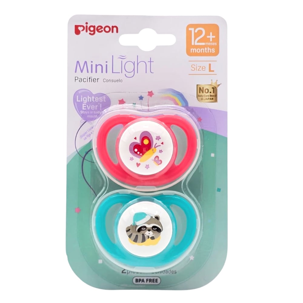 Chupete Odontológico PIGEON Mini Light Talla L 12m+