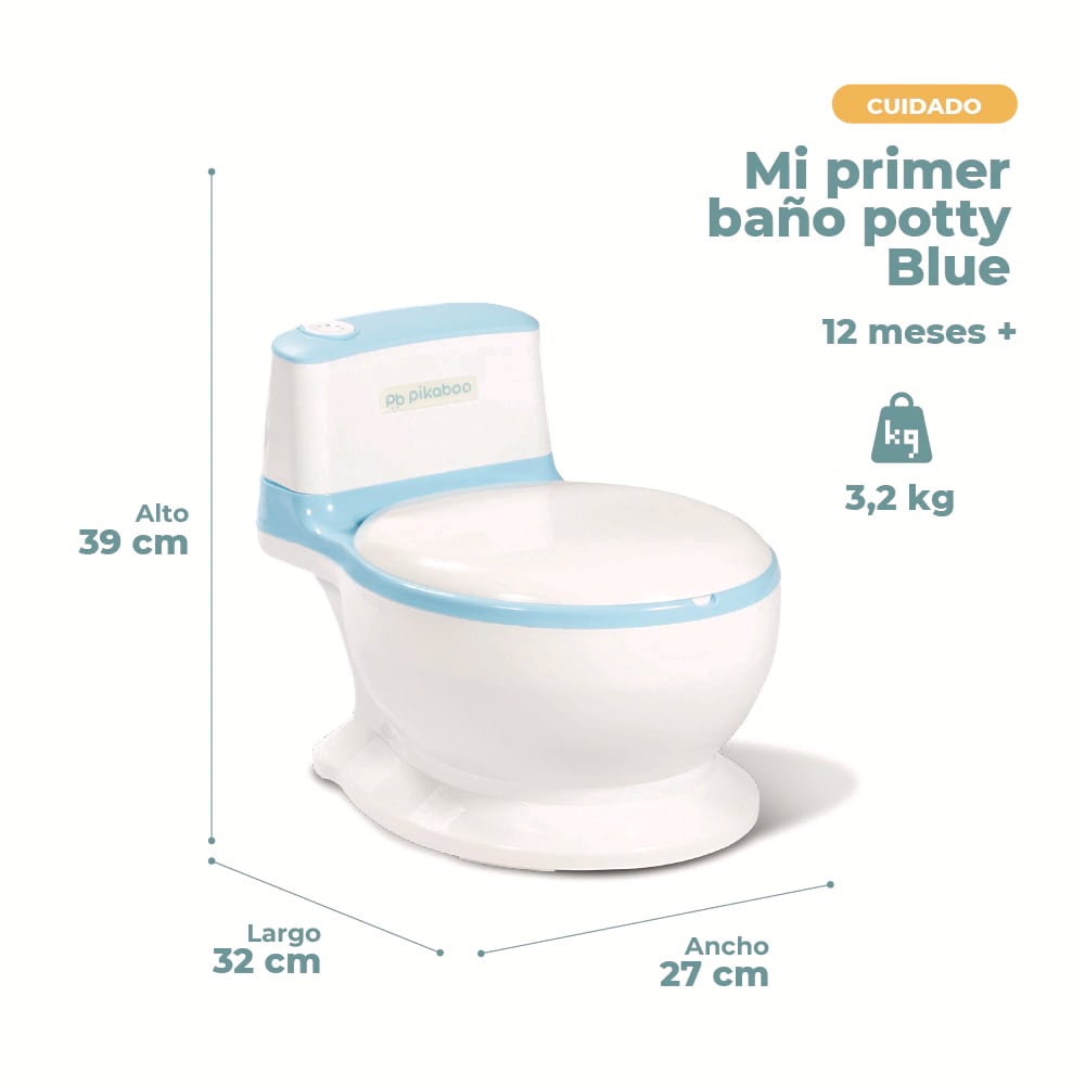 Bacinica Mi Primer Baño Potty PIKABOO