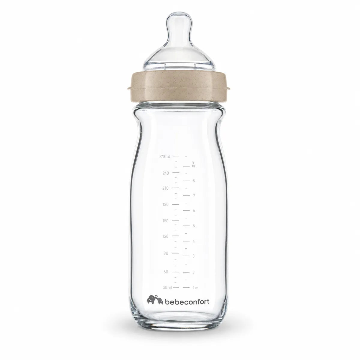 Mamadera Anticolicos Bebe Confort Physio Aircare Vidrio 270ml 3m+