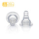2 Tetinas de Silicona PIGEON Flexible -LL Boca Standard 12m+