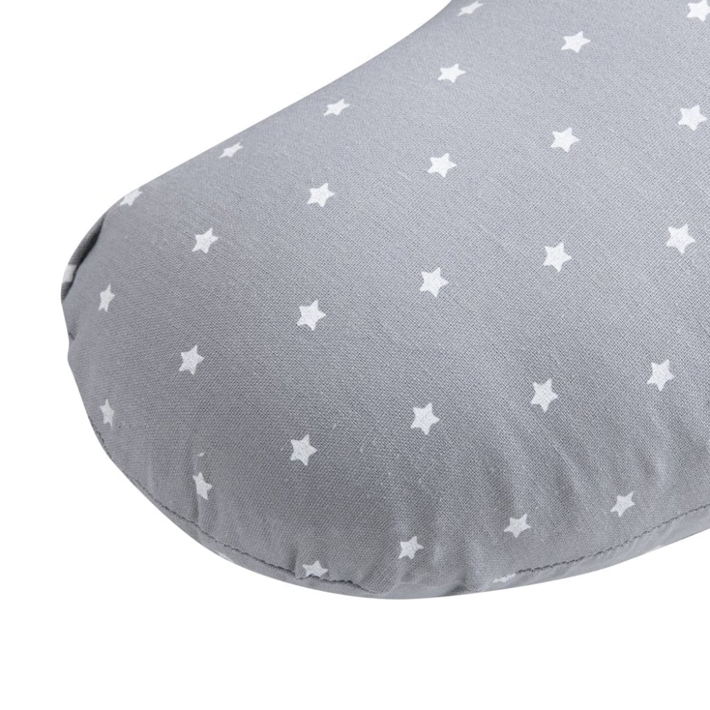 Cojín de Alimentación INFANTI Gris Estrellas