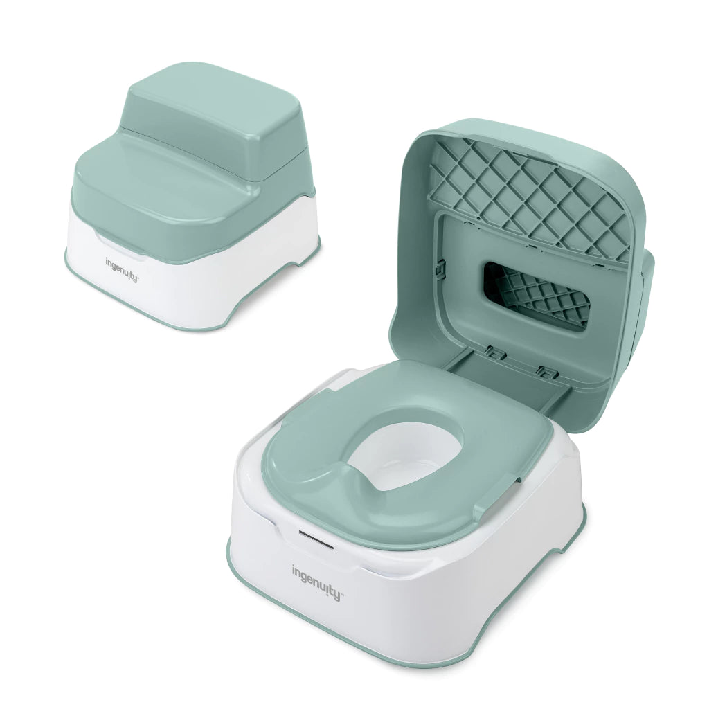 Ingenuity Prepare to Potty sistema 3 en 1: orinal, reductor de WC y taburete
