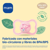 2 Chupetes de Silicona SkinSoft MAM Air 6 meses+