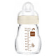 Mamadera de Vidrio MAM Feel Good 170ml, 0m+