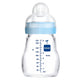 Mamadera de Vidrio MAM Feel Good 170ml 0 meses+